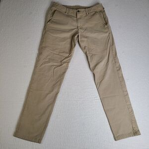 Lululemon Commission Pant Classic Men's 32 Beige Performance Golf Chino